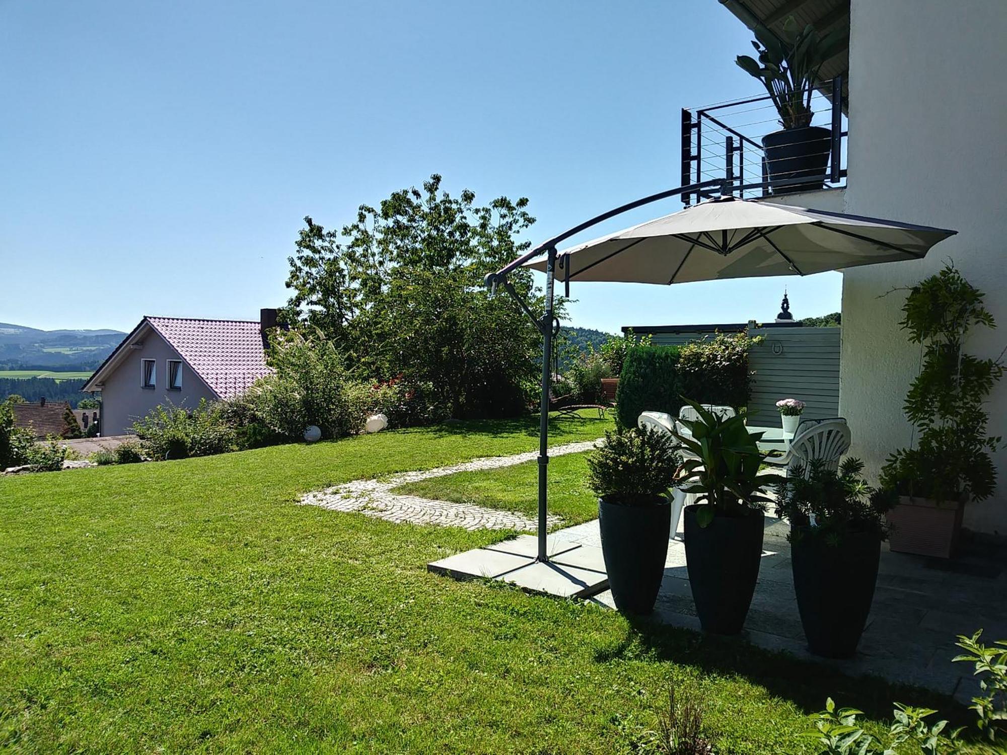 Ferienwohnungen Alpenblick Mit Garten -Panoramasauna- Kirchdorf im Wald Eksteriør bilde