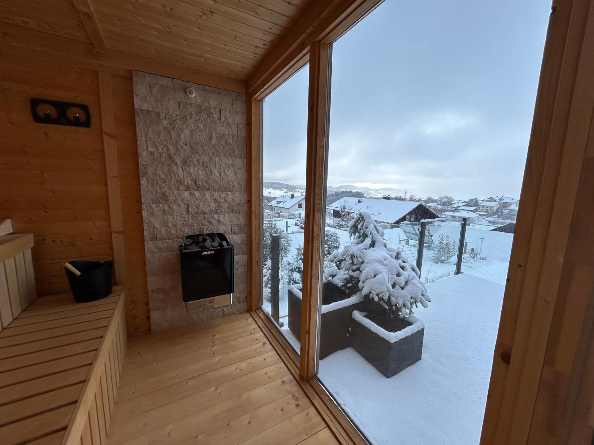 Ferienwohnungen Alpenblick Mit Garten -Panoramasauna- Kirchdorf im Wald Eksteriør bilde